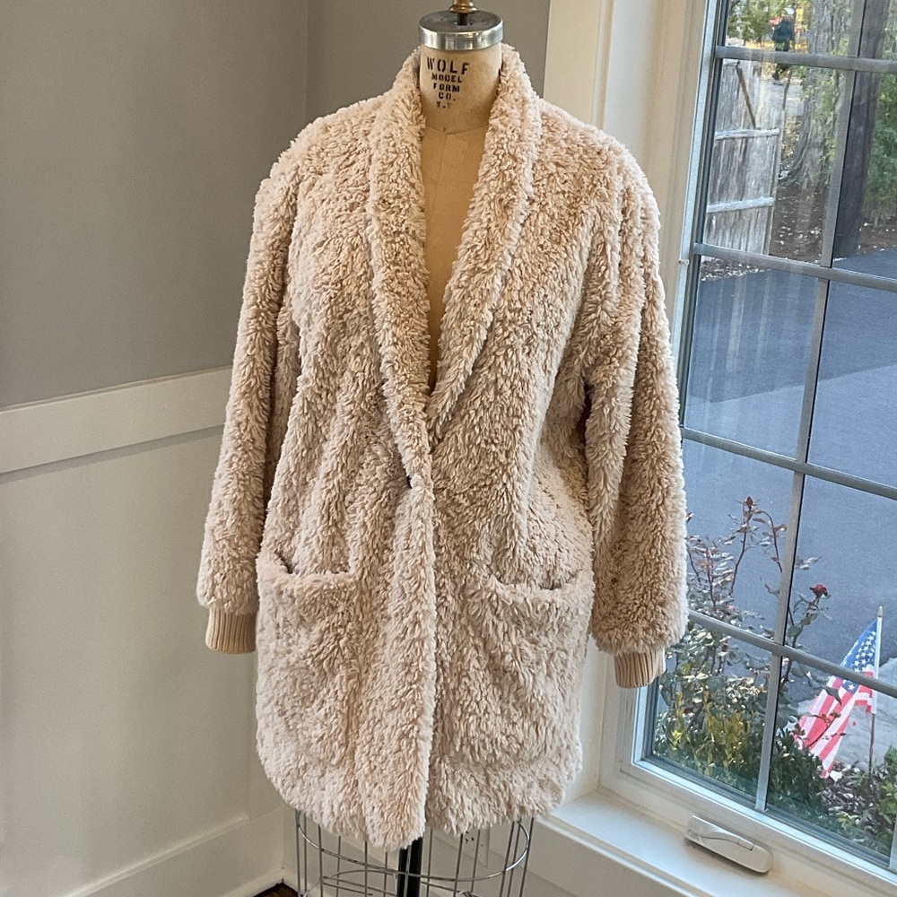 Teddy Coat | Size M